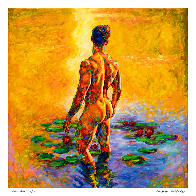 Yellow Pond - EDITIONED PRINT 08/50 (2024) | Oleksandr Balbyshev