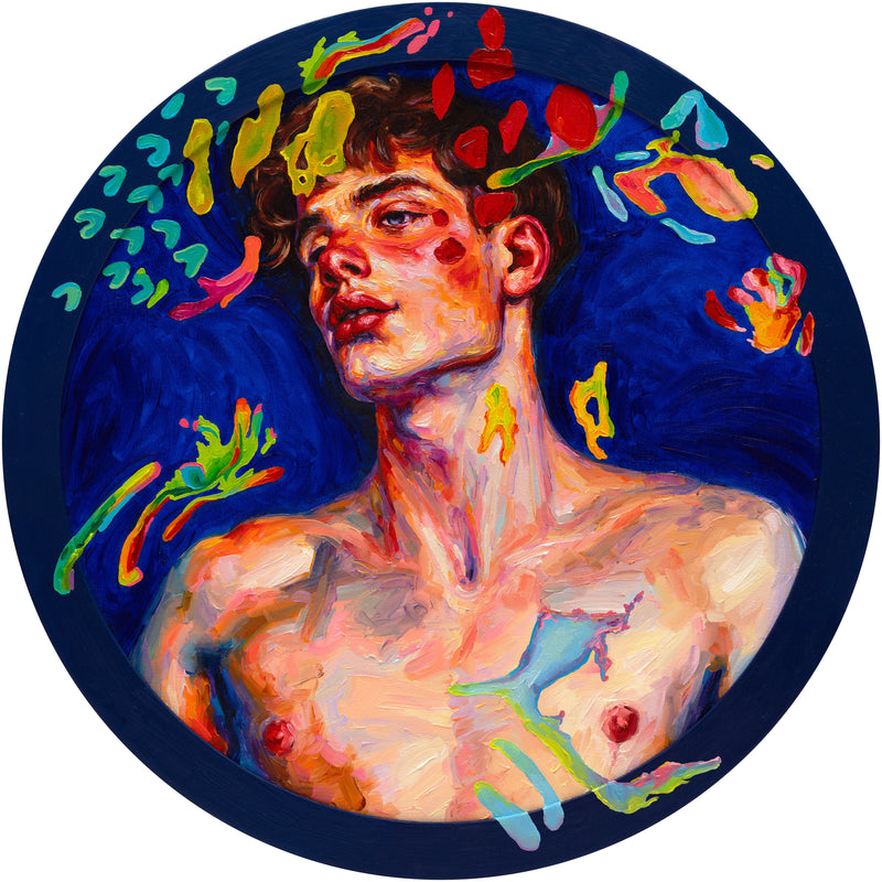 Guy with Color Spots #1 (2024) Oleksandr Balbyshev