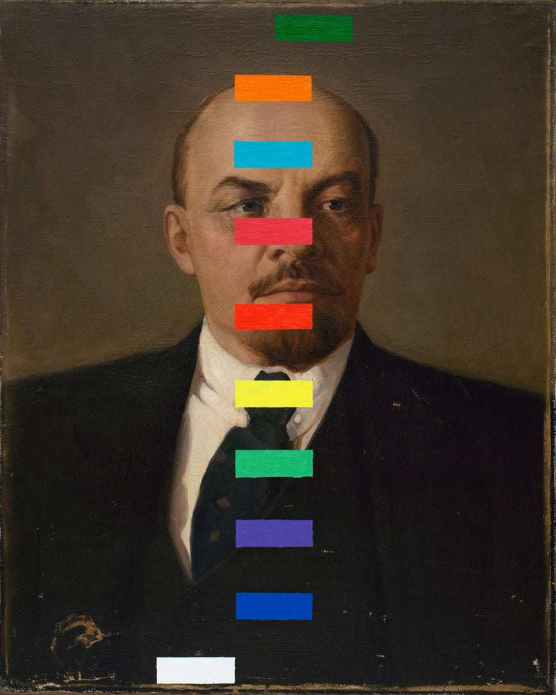 Lenin With A Color Test (2020) Oleksandr Balbyshev