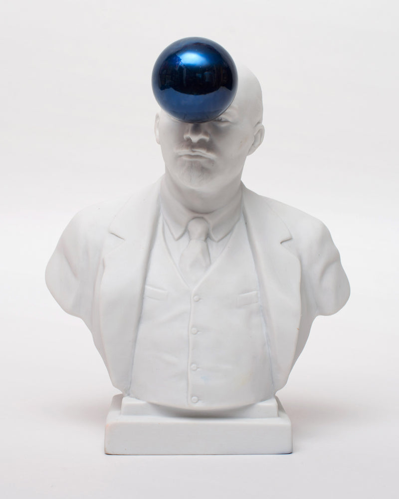Lenin With Gazing Ball (2019) | Oleksandr Balbyshev