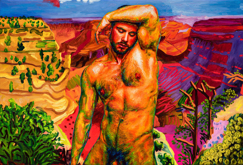 Nude in the Grand Canyon (2023) | Oleksandr Balbyshev
