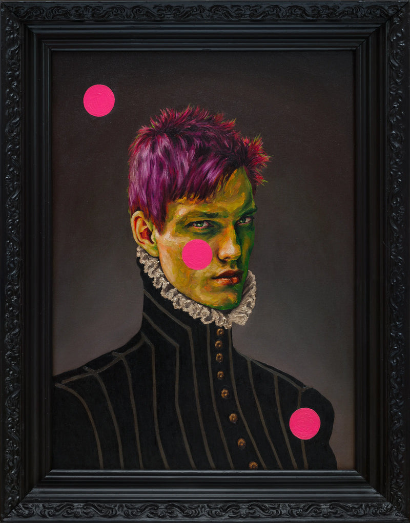 Portrait of a Young Green Man (2019) Oleksandr Balbyshev