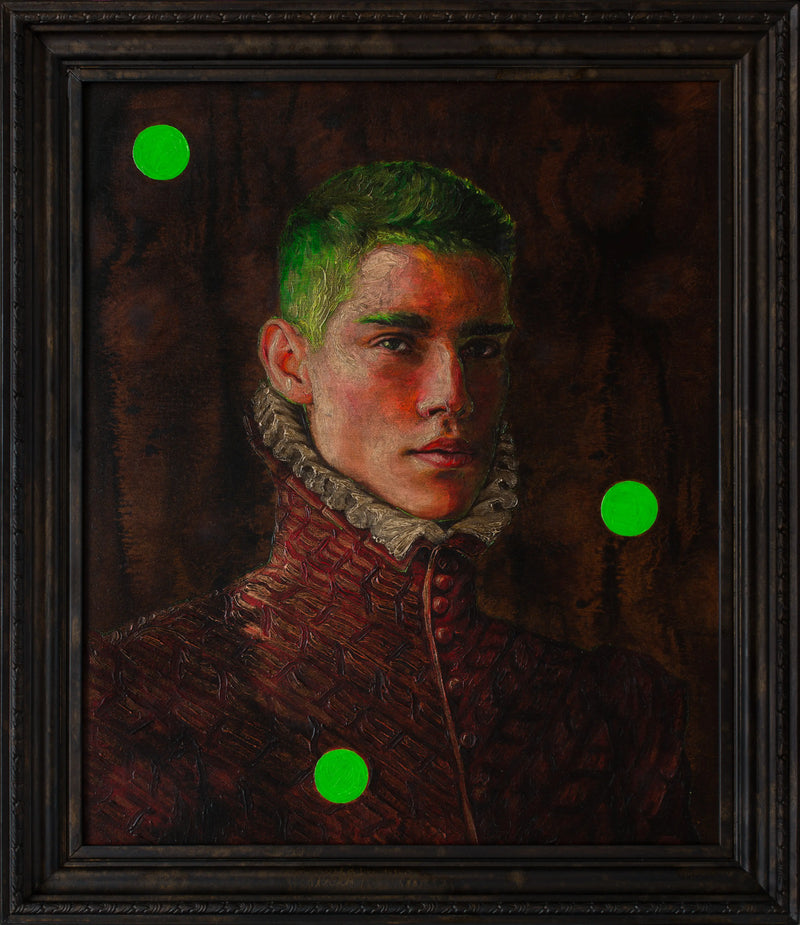 Portrait of a Young Man in Red (2018) Oleksandr Balbyshev