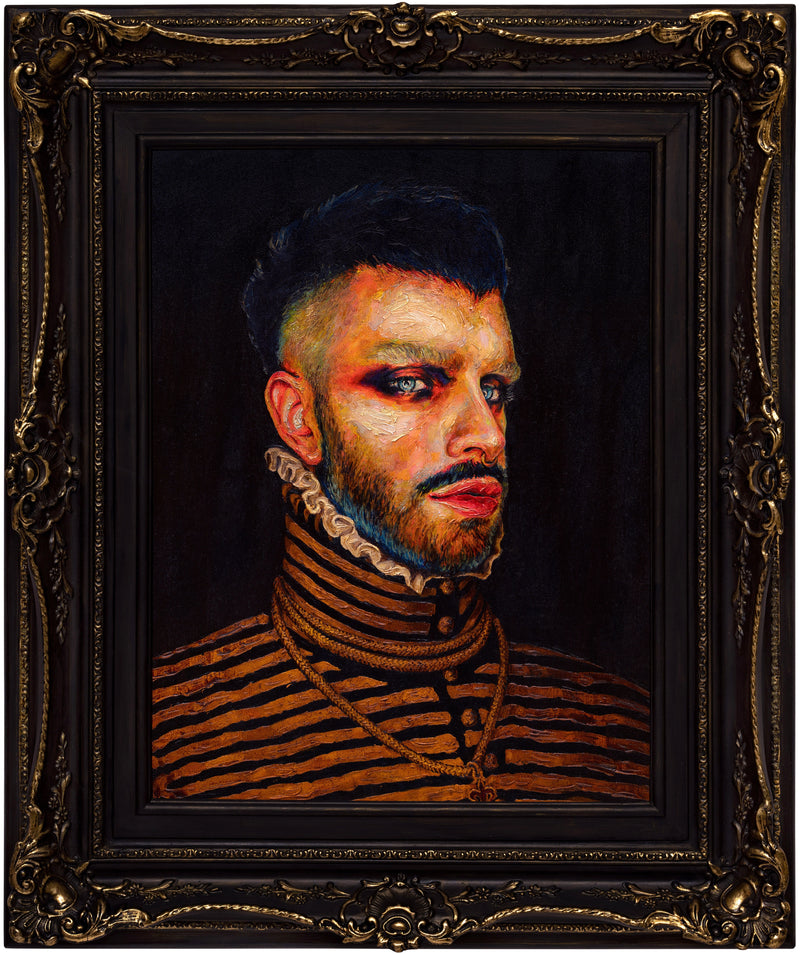 Young Man with a Nose Ring (2022) Oleksandr Balbyshev