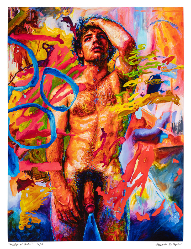 Martyr of Desire - EDITIONED PRINT 02/50 (2025) | Oleksandr Balbyshev