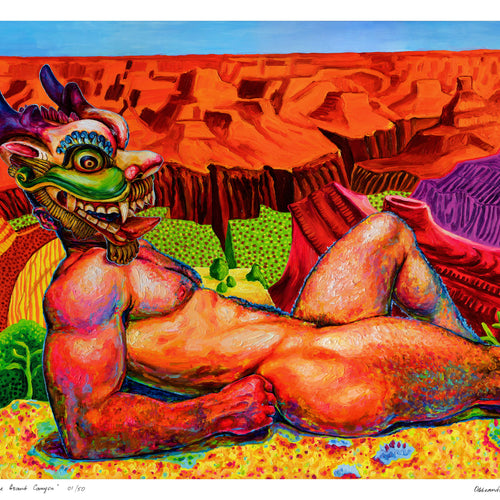 Dragon at the Grand Canyon - EDITIONED PRINT 01/50 (2024)