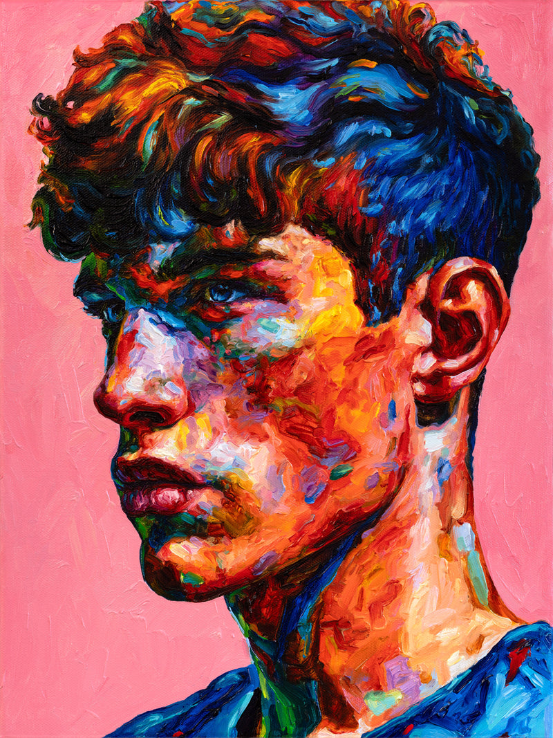 Guy on a Pink Background (2026) Oleksandr Balbyshev