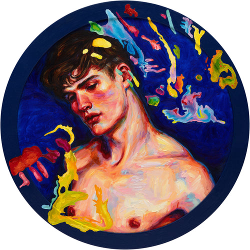 Guy with Color Spots #2 (2024)