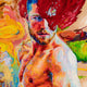 Nude on an Abstract Background (2024)