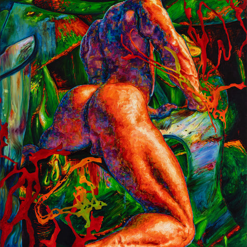 Nude on a Green Background (2026)