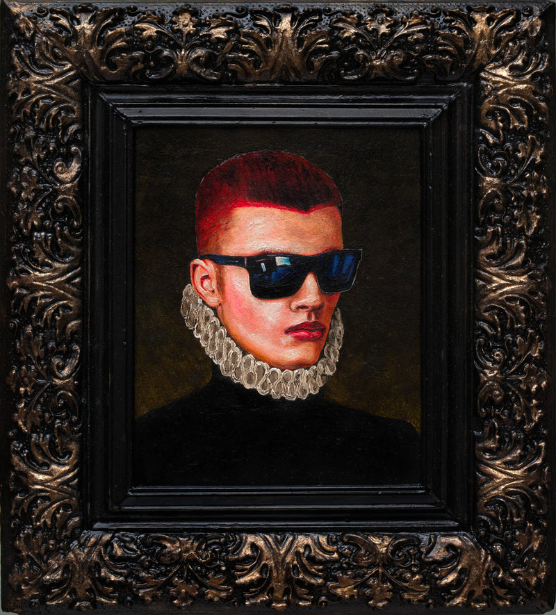 Portrait of a Young Man in Sunglasses (2019) | Oleksandr Balbyshev