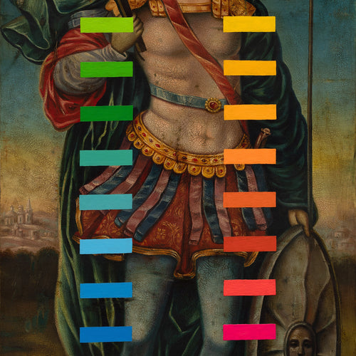 Saint Demetrius with Color Bars (2021)