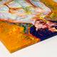 Standing Nude Against Yellow Background (2025)