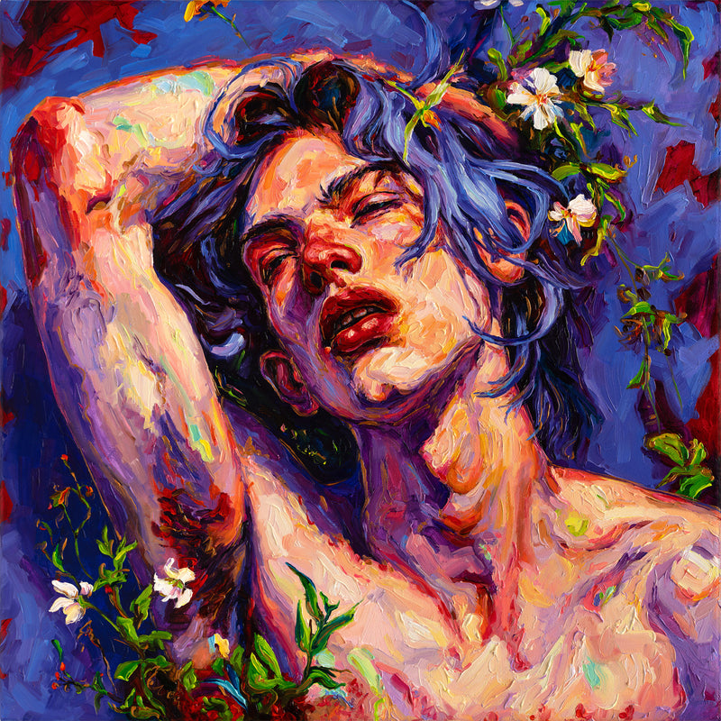 Violet Portrait (2024) | Oleksandr Balbyshev